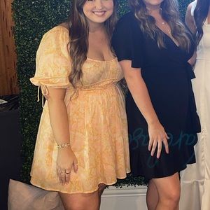 Beautiful Linen Olivaceous Dress